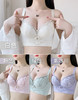 H008-内衣 ，中厚5排扣绿色/粉色/白色 商品缩略图0