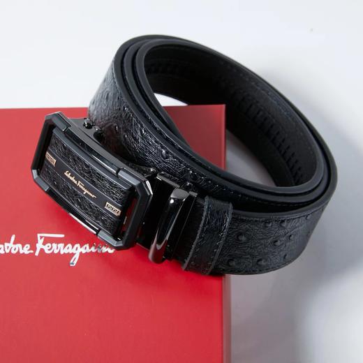 F030191可商务可休闲镶皮款镂空皮带男士腰带 商品图2