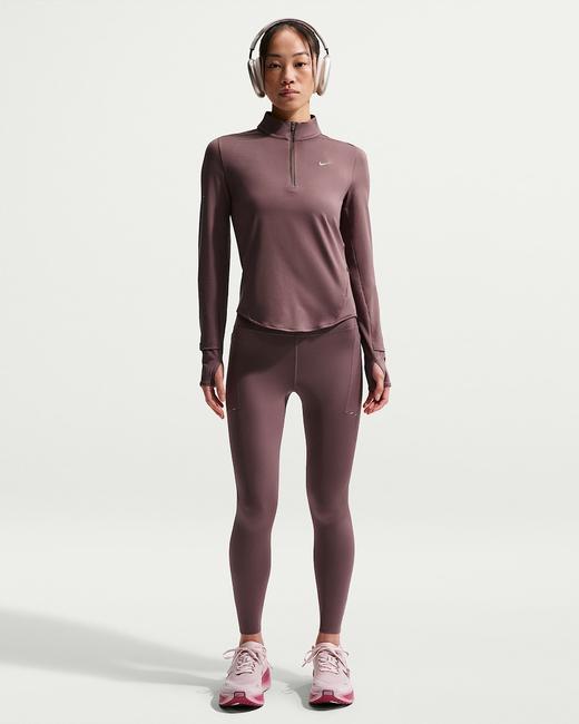Nike 耐克Swift Dri-FIT 女子防晒速干跑步上衣HQ0500-502 商品图3