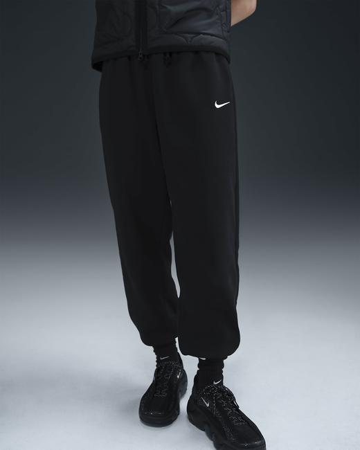 Nike耐克 Sportswear Phoenix Fleece 女子高腰 Oversize 风加绒运动裤FZ5997-010 商品图3
