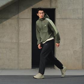 Adidas阿迪达斯TH SOFTSHELL JACKET 拒水保暖运动休闲连帽软壳夹克外套KR2497