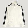 Adidas阿迪达斯3 STRIPE KNIT JACKET 纯棉运动休闲宽松夹克外套KS2817 商品缩略图3