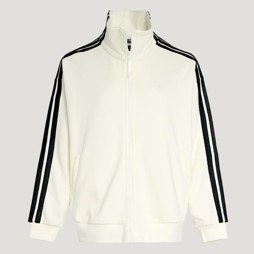 Adidas阿迪达斯3 STRIPE KNIT JACKET 纯棉运动休闲宽松夹克外套KS2817 商品图3