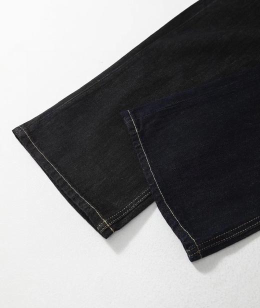 F030193美式赤耳丹宁复古水洗直筒微阔重磅原牛牛仔裤 商品图13