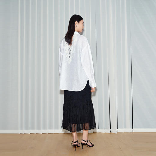 NEELLY纳俪商场同款春季新款休闲百搭吊带连衣裙女气质舒适长裙N26034Y04509 商品图1