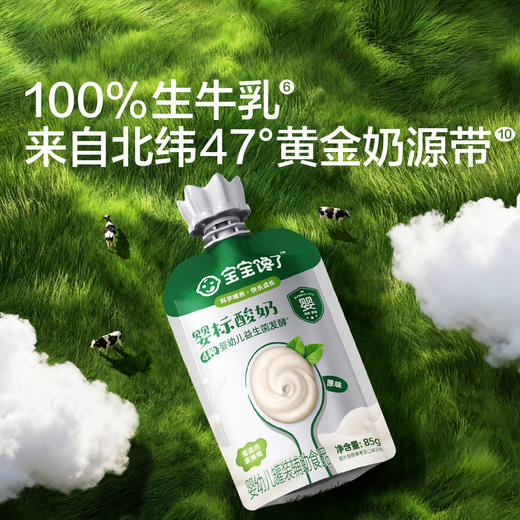 宝宝馋了 婴标酸奶礼盒 85g*20 商品图3