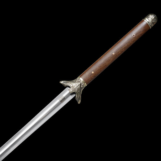 英武双手剑 素装 八卦剑 螳螂剑 长剑 双手练习刀剑 沈广隆剑 未开刃 商品图2