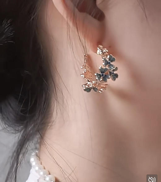 shes原单正品手工滴油耳饰耳环耳钉 商品图9