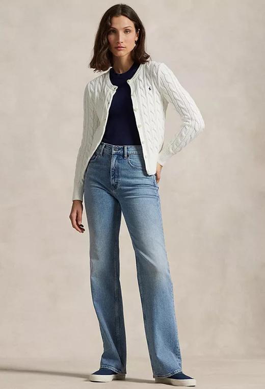 单品包邮单品包邮 THS-RL马球 女装 新款成衣染色棉质针织开衫 5色 BM3346 商品图4