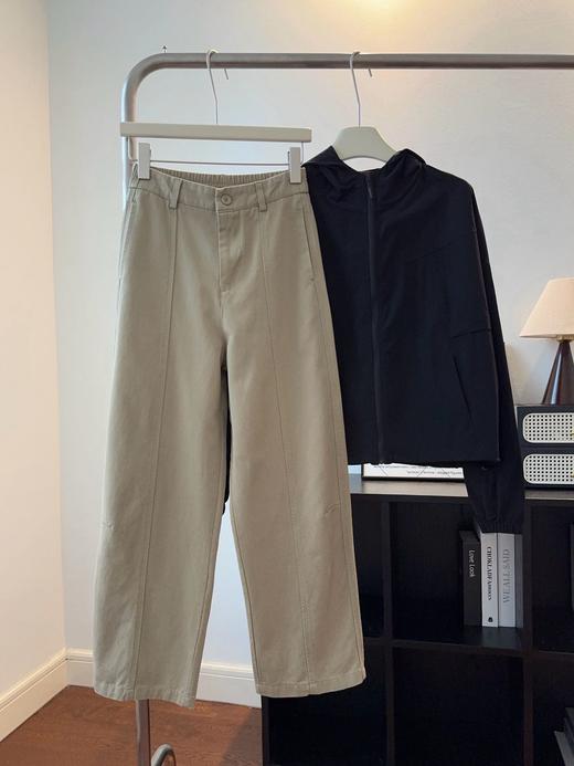 620女款 宽松显瘦高腰春季天丝棉松弛感烟管裤 WK863 商品图2