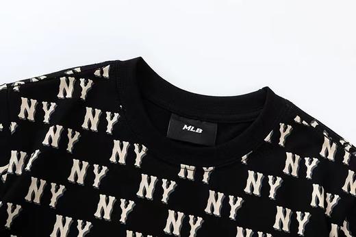 F030168夏季休闲百搭字母满印短款圆领套头T恤 商品图14