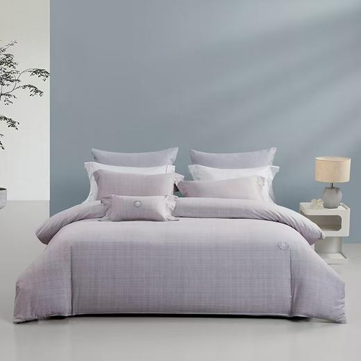 梦洁MENDALE 纯棉印花四件套：康利(灰紫) 商品图0