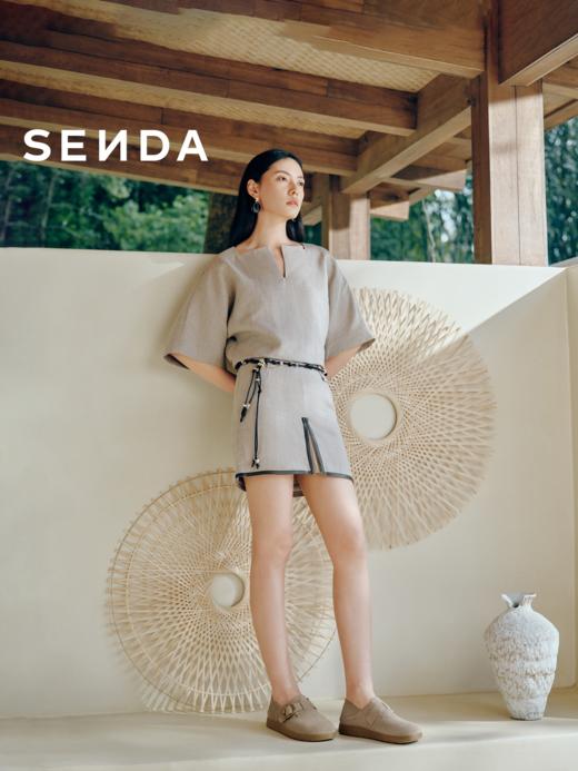 BF楼 森达厚底勃肯鞋2026新款增高一脚蹬超火勃肯鞋4URY1吊牌价899活动价399 商品图2