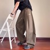 F030186时尚百搭舒适亲肤弯刀裤敞口户外工装裤 商品缩略图3