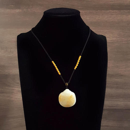 【天然正品】天然新疆籽料细腻油润度佳龙龟造型和田玉吊坠项链 38.1*36.0*13.6MM（皆取最大值） 170126NJS54 商品图7