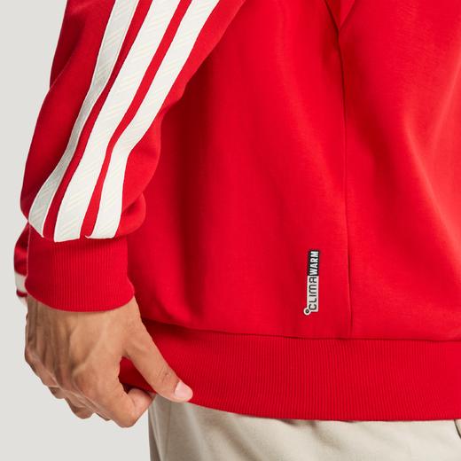 Adidas阿迪达斯THREE STRIPES CLUB SWEATSHIRT 新年款针织柔软运动休闲宽松卫衣套头衫KR2516 商品图7