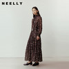 NEELLY纳俪商场同款春新款时尚复古简约印花半身裙女优雅休闲长裙N26012E01044 商品缩略图0