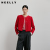 NEELLY纳俪商场同款春季新款时尚休闲百搭短外套女显白精致上衣N26011C01013 商品缩略图0