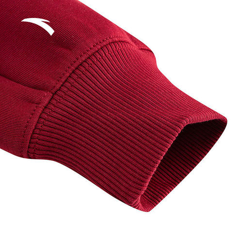 安踏好事发生连帽卫衣新年鸿运红色运动上衣162618706S 商品图3