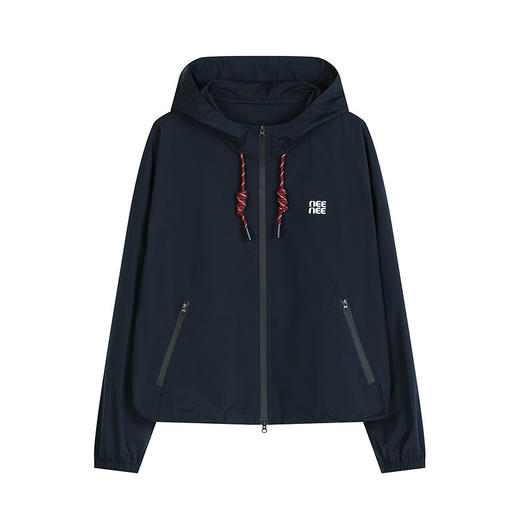 NEELLY纳俪商场同款夏季新款运动风时尚套装女休闲连帽上衣两件套N26044Z04408 商品图3