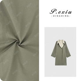 A008潘依绣丁丁宠粉新款英伦风宽松中长款假两件撞色风衣W-1793