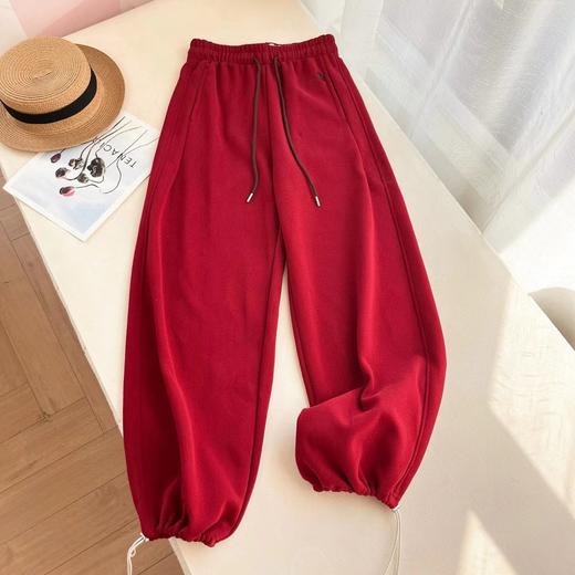 F030146春季新款卡通刺绣宽松休闲两穿弯刀裤 商品图9