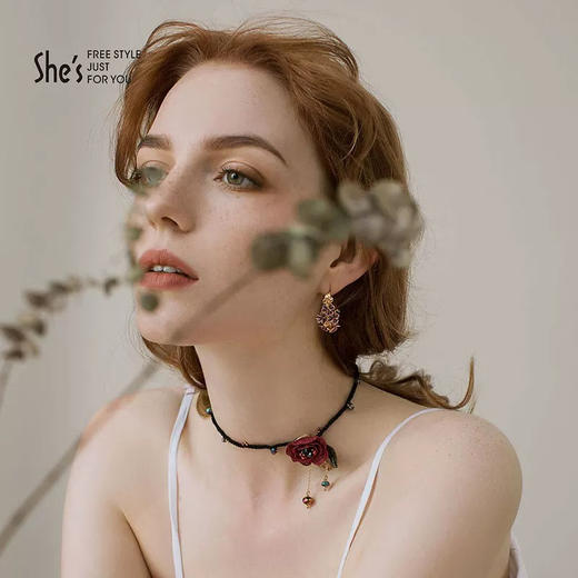 shes原单正品手工滴油耳饰耳环耳钉 商品图7