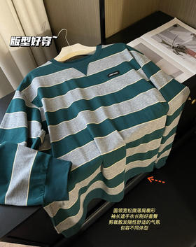 miu同款条纹t恤0224