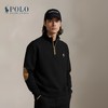 F030111双面麂皮绒拼接秋冬男士半拉链卫衣 商品缩略图4