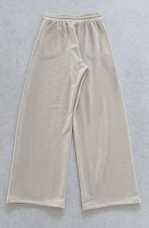 31-5纯圆正 Max 26新款 松紧腰抽绳休闲直筒阔腿裤卫裤 巨好穿 我穿M宽松合适 商品图6