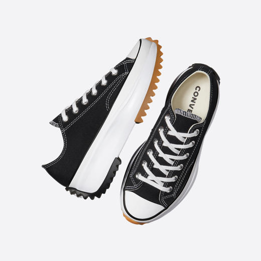【春上新】【8折】 7楼CONVERSE匡威 矮子乐黑色低帮帆布鞋168816 吊牌价649元折后价519 商品图3
