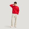 Adidas阿迪达斯THREE STRIPES CLUB SWEATSHIRT 新年款针织柔软运动休闲宽松卫衣套头衫KR2516 商品缩略图5