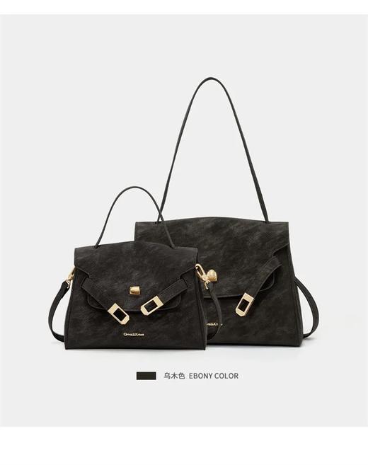 【领券到手价388元起】CinvaiKrose 凯莉托特包包女新款通勤斜挎包大号单肩包女包 商品图2