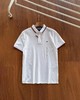 F030196春夏男装珠地棉纯色短袖T恤镶边翻领合身POLO衫 商品缩略图7