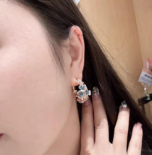 shes原单正品手工滴油耳饰耳环耳钉 商品图6