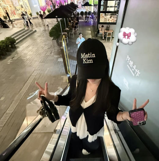 韩国Matin Kim棒球帽鸭舌帽022804 商品图2