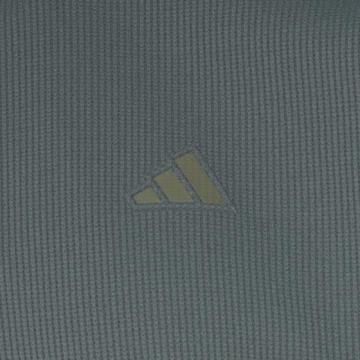 Adidas阿迪达斯TH WAFFLE HZ SWEATSHIRT 华夫格针织半拉链运动休闲宽松卫衣套头衫KR2554 商品图6