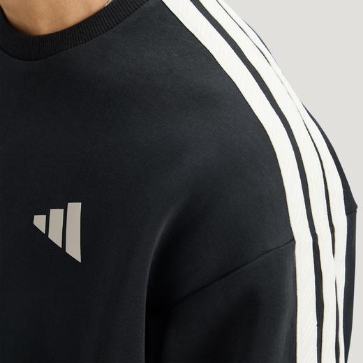 Adidas阿迪达斯THREE STRIPES CLUB SWEATSHIRT 新年款针织柔软运动休闲宽松卫衣套头衫KR2514 商品图5