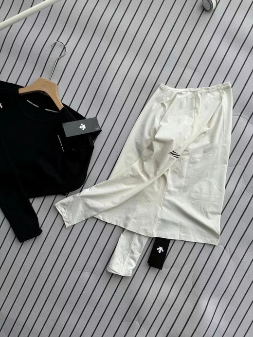 F030132轻量化科技立体剪裁女士长袖圆领针织T恤 商品图2