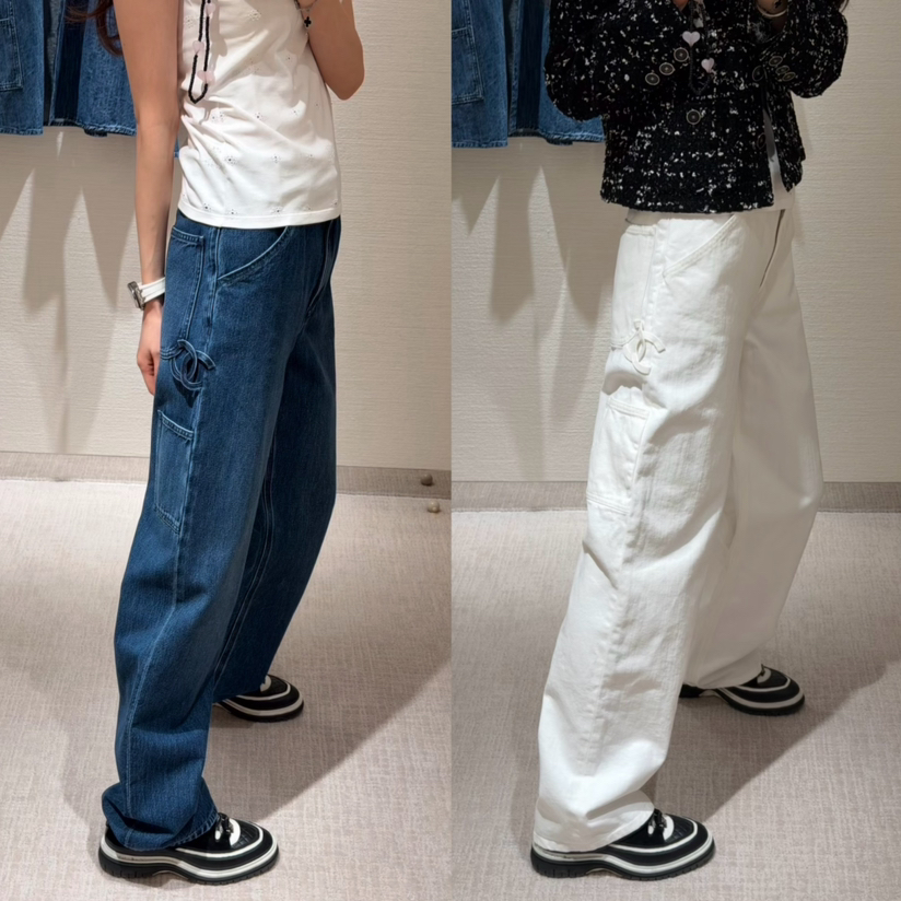 CH-SH 26P 宽腿牛仔裤