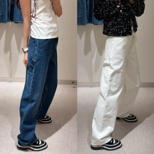 CH-SH 26P 宽腿牛仔裤 商品图0