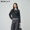 NEELLY纳俪商场同款春新款时尚休闲假两件针织衫女设计感百搭上衣N26014A03301 商品缩略图0