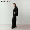 NEELLY纳俪商场同款春新款时尚慵懒休闲西装裤女立体直筒松弛长裤N26023H01097 商品缩略图0