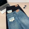 F030147四面弹高腰显瘦直筒牛仔裤女春季2026新款裤子小个子九分裤直筒裤 商品缩略图9