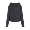 NEELLY纳俪商场同款春季新款休闲运动风连帽开衫女随性休闲短外套N26031C01124 商品缩略图3
