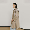 NEELLY纳俪商场同款春新款经典廓形休闲长风衣女宽松舒适百搭外套N26021F01071 商品缩略图1