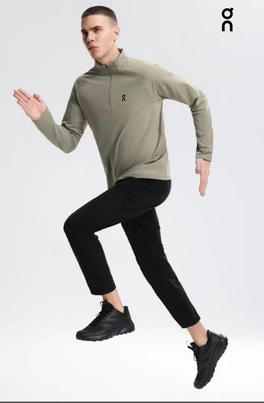 F030115春夏秋季新品特综训运动健身跑步体闲内搭吸湿排汗半拉链立领长袖T恤 商品图11