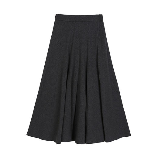 NEELLY纳俪商场同款春季新款气质垂感飘逸长裙女舒适针织半身裙N26014E04404 商品图3