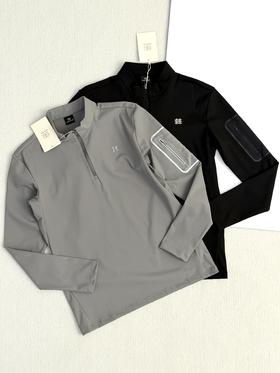 毒家，即发集团，排单，kl可*隆hike系列 运动户外休闲轻量化吸湿排汗半拉链长袖  h系列长袖