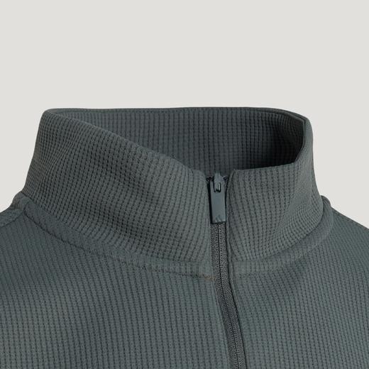 Adidas阿迪达斯TH WAFFLE HZ SWEATSHIRT 华夫格针织半拉链运动休闲宽松卫衣套头衫KR2554 商品图5